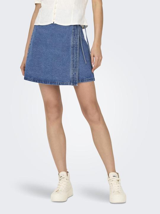 Image du produit Only Onlvilla Wrap Tie Skirt Dnm Gua (XS)