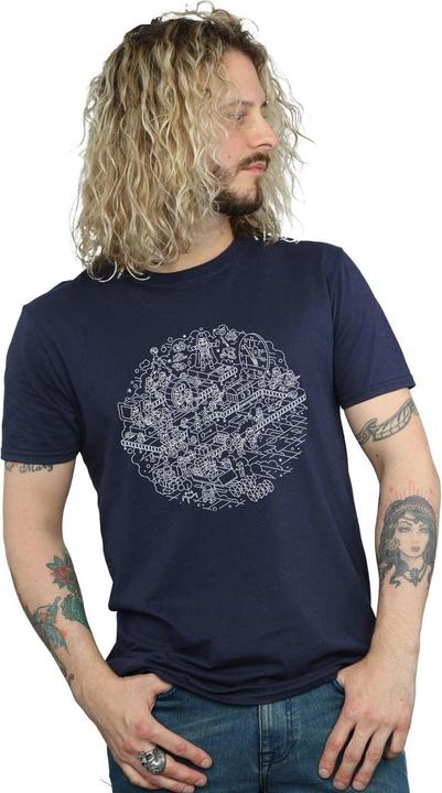 Immagine prodotto Star Wars Christmas Death Star Maglietta Uomo (S)