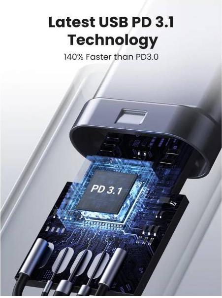 Produktbild Ugreen USB Typ C – USB Typ C (1 m, USB 2.0, 240 W)