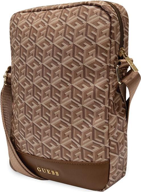 Produktbild Guess Torba GUTB10HGCFSEW 10" brązowy/brown GCube Stripe Tablet Bag (Universal)