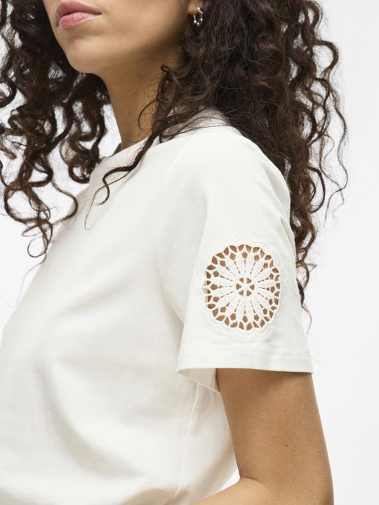 Produktbild Vila VICELIANA Rundhals Oberteil mit kurzen Ärmeln (XS)