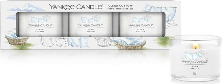 Actual product image Yankee Candle Clean Cotton (37 g)