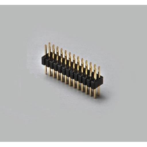 Thumbnail - BKL Electronic Stiftleiste (Standard) Anzahl Reihen: 2 Polzahl je Reihe: 8 10120, Elektronikkabel + Stecker, Schwarz, Go...