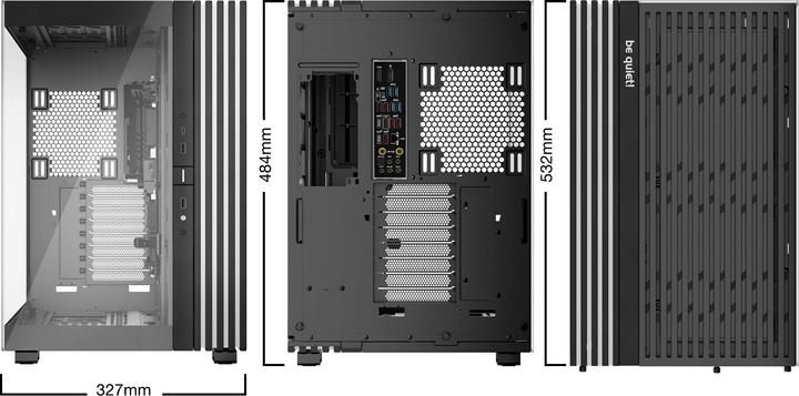 Actual product image be quiet! Light Base 900DX (ATX, mATX, XL-ATX, Mini-ATX, E-ATX)