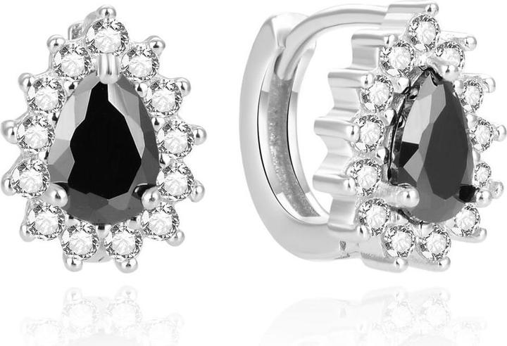 Immagine prodotto Beneto Incantevoli orecchini in argento con zirconi AGUC2434L (L)