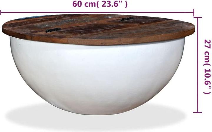 Image du produit vidaXL Baruch (60 x 60 x 27 cm)