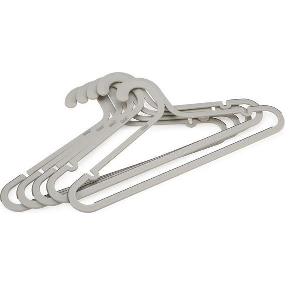 Thumbnail - Joseph Joseph, Kleiderbügel, 5er Set Orderly Set Kleiderbügeln ecru (5 x)