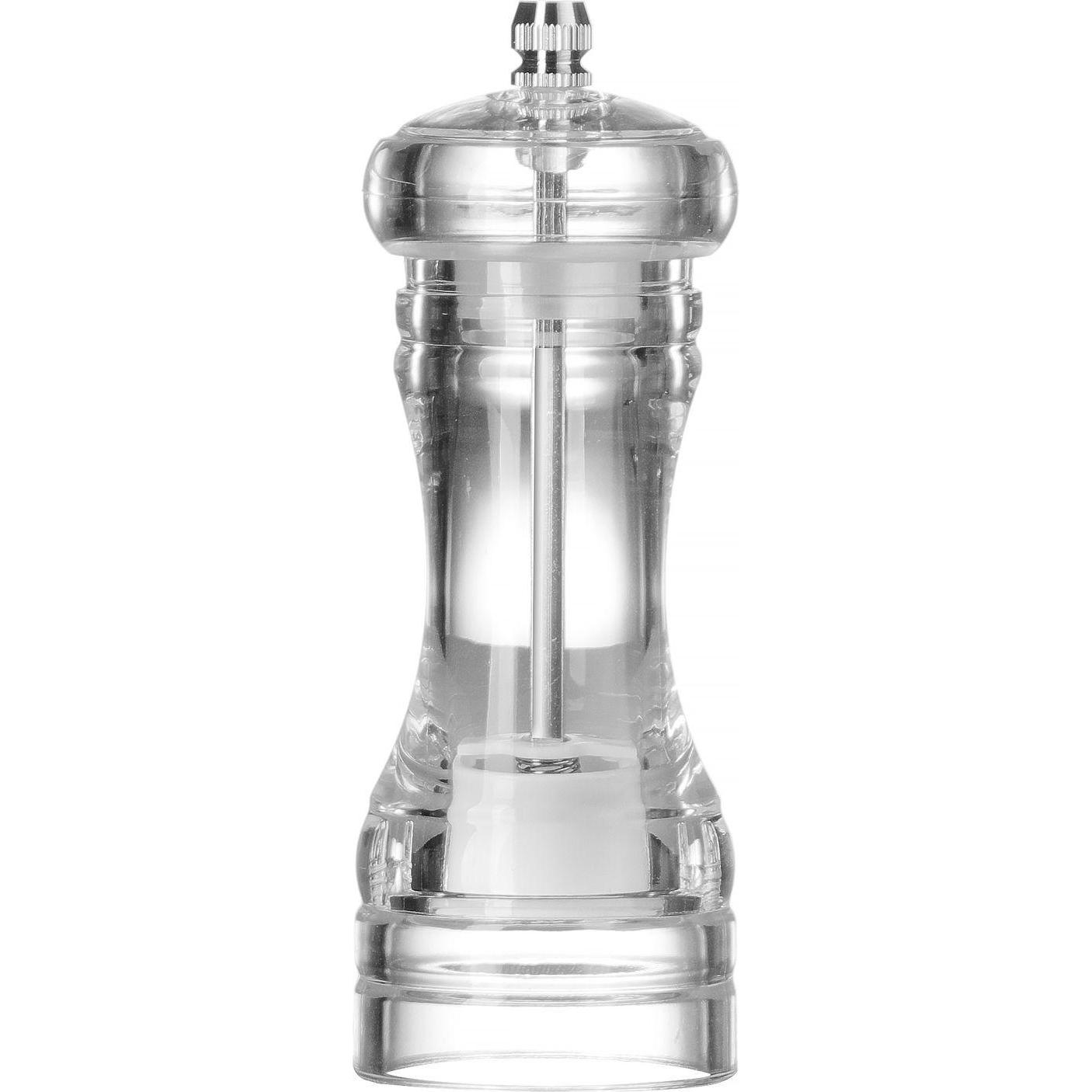 Hendi Macinapepe in acrilico. Trasparente, Macinapepe + Spargispezie, Trasparente