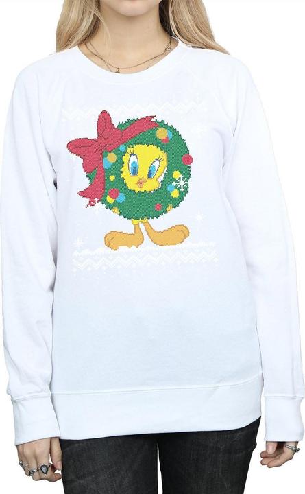 Produktbild Looney Tunes Tweety Pie Christmas Fair Isle Sweatshirt (XXL)
