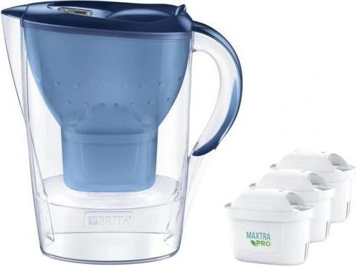 Actual product image Brita Filterkanne Marella 2,4l + 3 Pure Performance-Kartuschen (2.40 l)