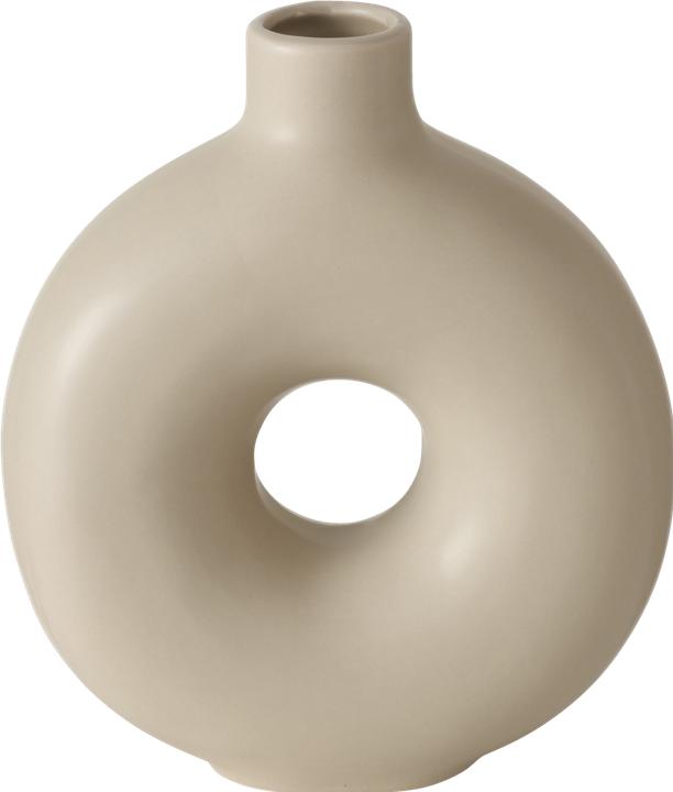 Produktbild Boltze Home Vase Lanyo 20 cm, Beige (1 x, 9 x 18 x 21.5 cm, 3.48 l)