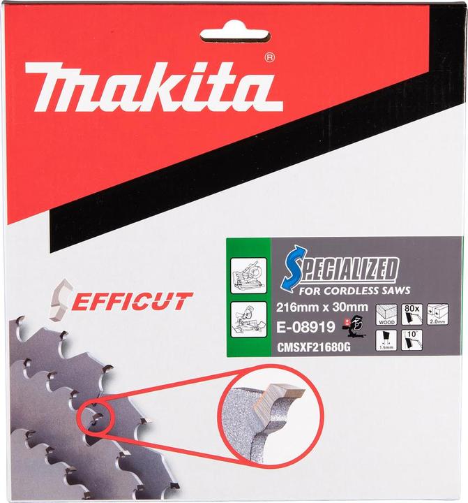 Produktbild Makita EFFICUT Sägeblatt E-08919