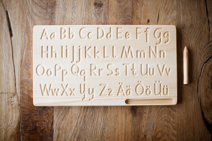 Produktbild Nordischkind Alphabet Tracing Board (Deutsch)