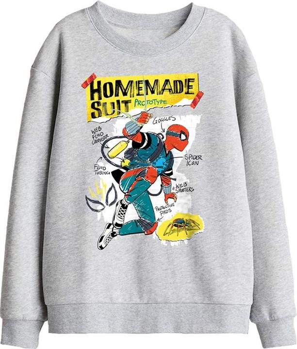 Produktbild Spiderman Friendly Neighborhood Homemade Suit Sweatshirt (116)