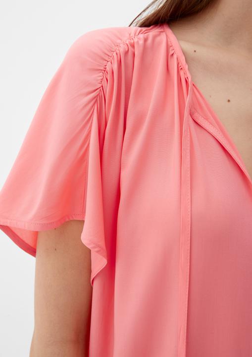 Produktbild S.Oliver Bluse Viskosebluse mit Raffung (34)