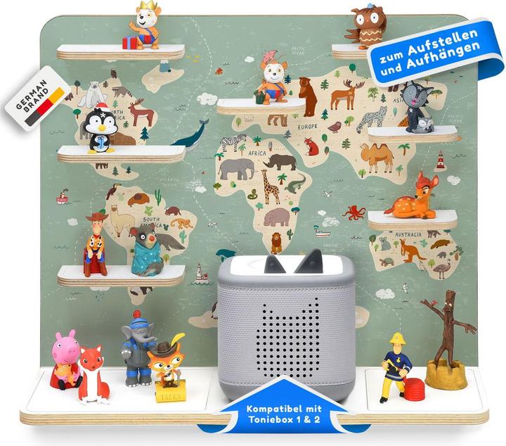 Produktbild Stadtecken Regal für Toniebox 2 gross