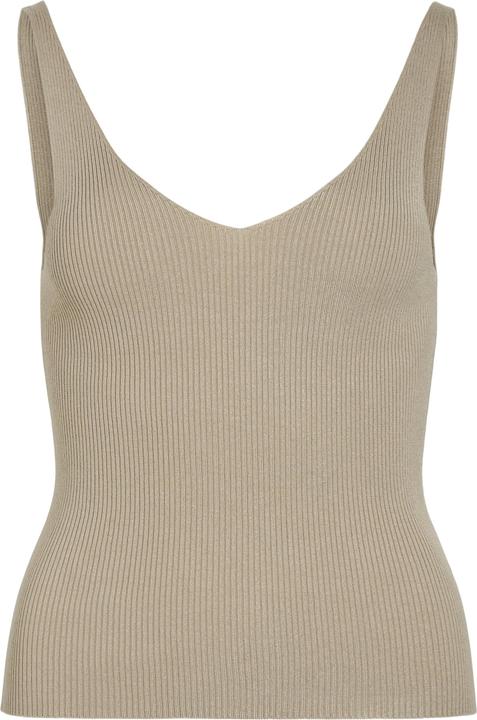 Actual product image Vila Viwennie V-Neck Rib Knit S/L Top - Noos (XL)