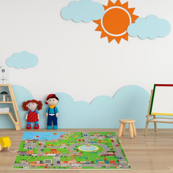 Image du produit Relaxdays Tapis circuit (60 x 60 x 1 cm)