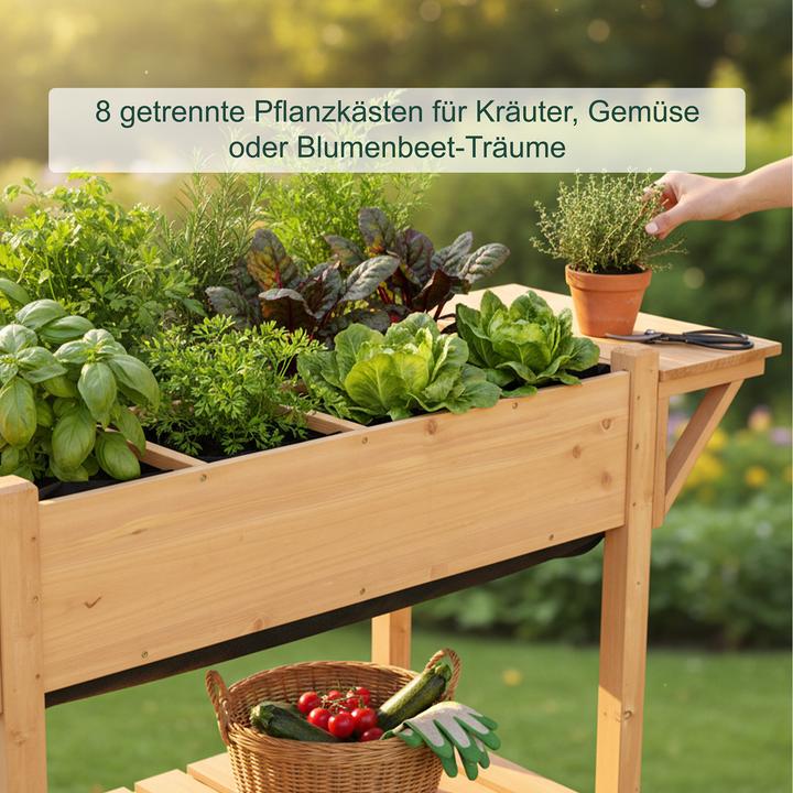 Actual product image Relaxdays Hochbeet
