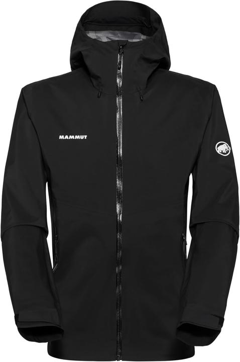 Actual product image Mammut Waterproof Breathable Durable Outdoor Hardshell Jacket with Adjustable Hood (XXL)