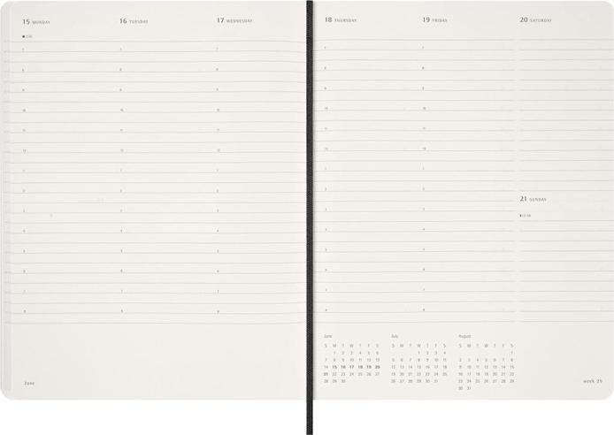 Actual product image Moleskine Essential 26 WOKA V.XXL Swrz (English)