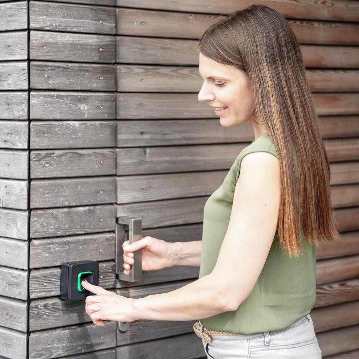 Actual product image Ekey 203706 Fingerprint access system Surface-mounted, wall, top-hat rail IP54 (Fingerprint)