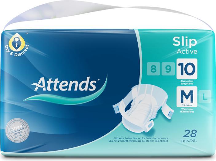 Produktbild Attends Slip 10 Active medium (28x, M)