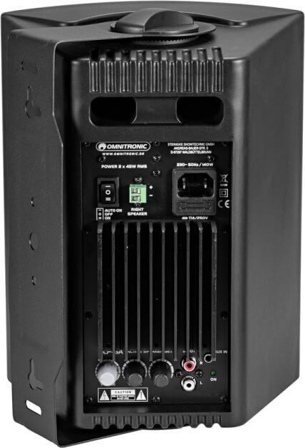 Actual product image Omnitronic ALP-6A Active Loudspeaker Set black (Active)