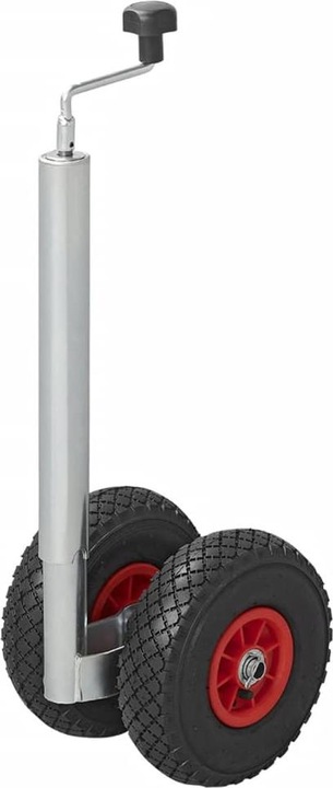 Image du produit ProPlus Roue de support double 2x jante en plastique avec bandage pneumatique