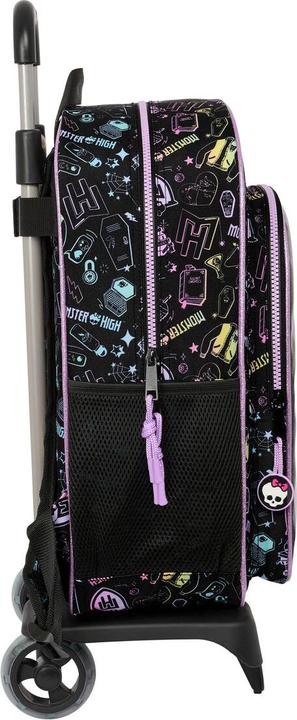 Immagine prodotto Monster High Zaino scuola con ruote Nero 33 x 42 x 14 cm