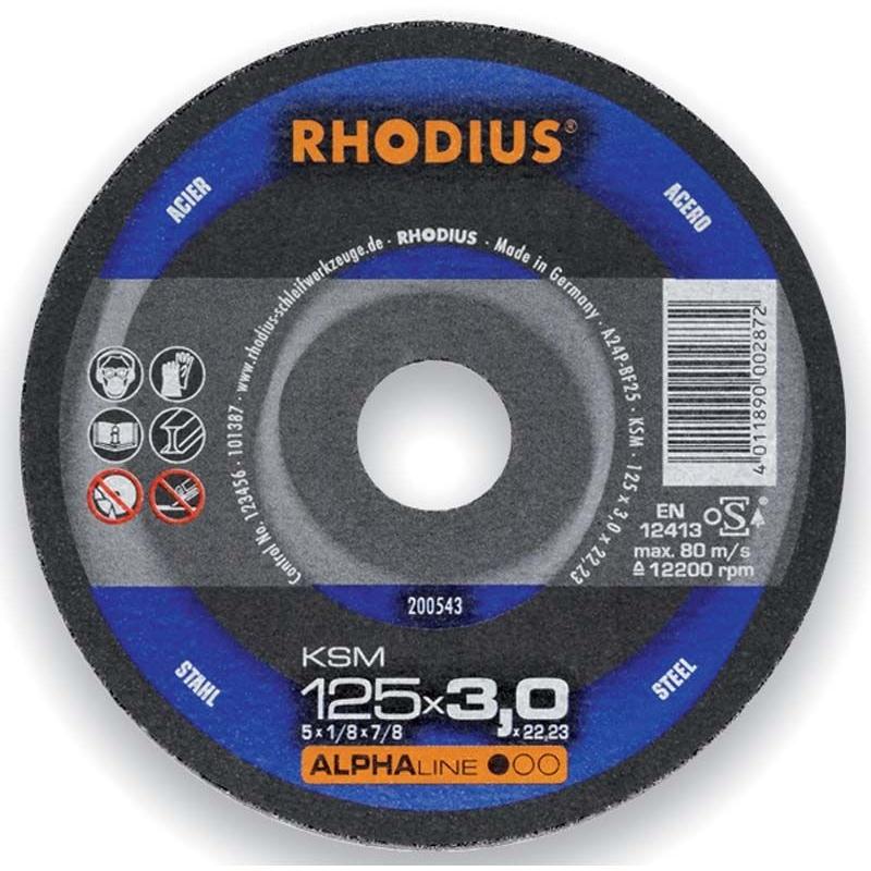 Thumbnail - Rhodius, Sägeblatt, 200539 KSM Trennscheibe Metall 115 x 3,0 x 22,23 mm