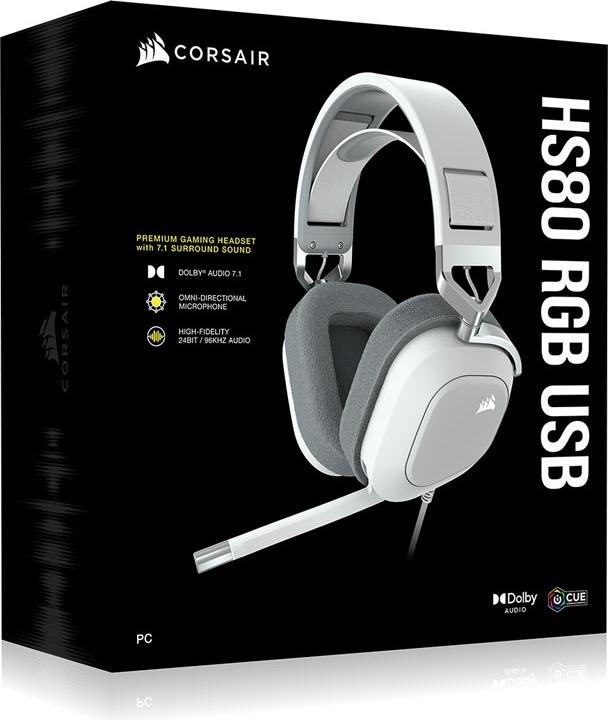 Produktbild Corsair HS80 RGB (Kabelgebunden)