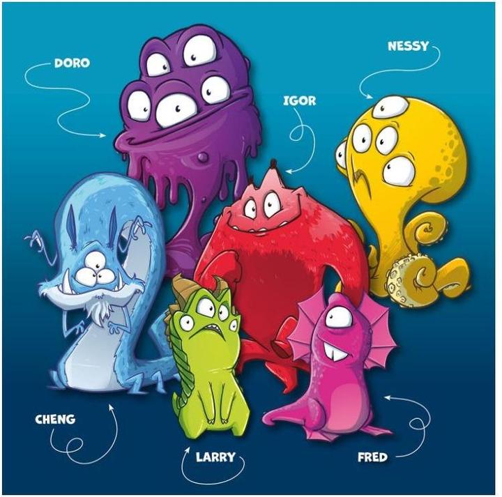 Produktbild Kosmos Familienspiel Monster 12 (Deutsch)