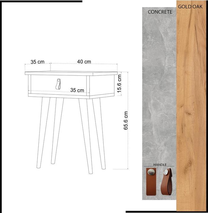 Productafbeelding Homitis Kathrin (40 x 35 x 65,5 cm)
