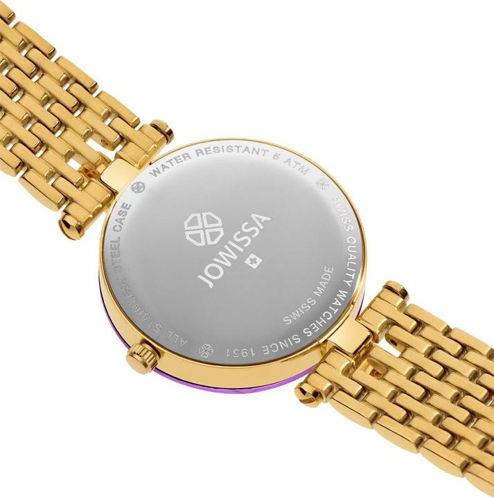 Actual product image Jowissa Facet rhinestones (Analogue wristwatch, 30 mm)