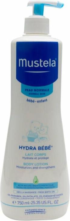 Immagine prodotto Mustela Lozione per il corpo Hydra Bébé (Lozione corpo, 750 ml)