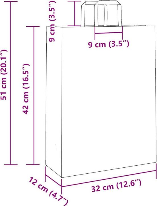 Produktbild VidaXL Philbert (Geschenkbox, 50 x)
