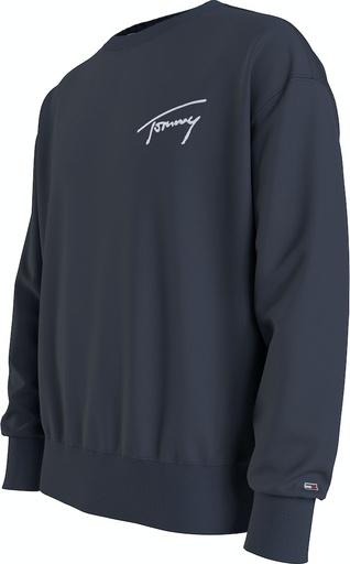 Produktbild Tommy Hilfiger Herren TJM Tommy Signature Crew Sweatshirts, Twilight Navy, M (M)