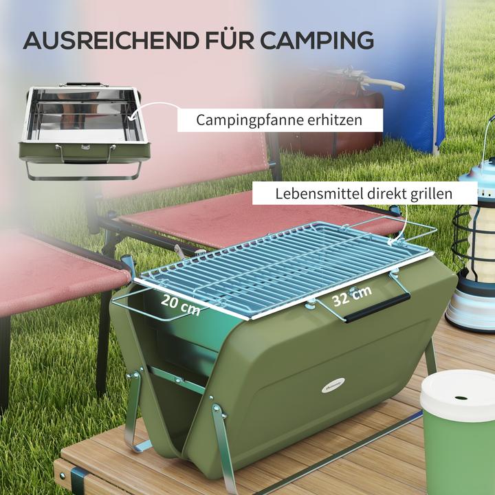 Actual product image Outsunny Table grill in case system
