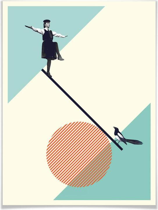 Immagine prodotto Trenddeko B sta per Equilibrio (60 x 80 cm)