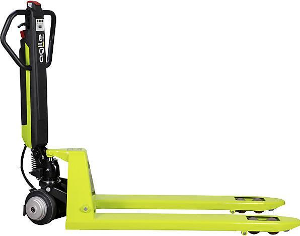 Immagine prodotto Pramac Transpallet semi-elettrico AGILE PLUS, portata 1200 kg, QuickLift, lungh. x