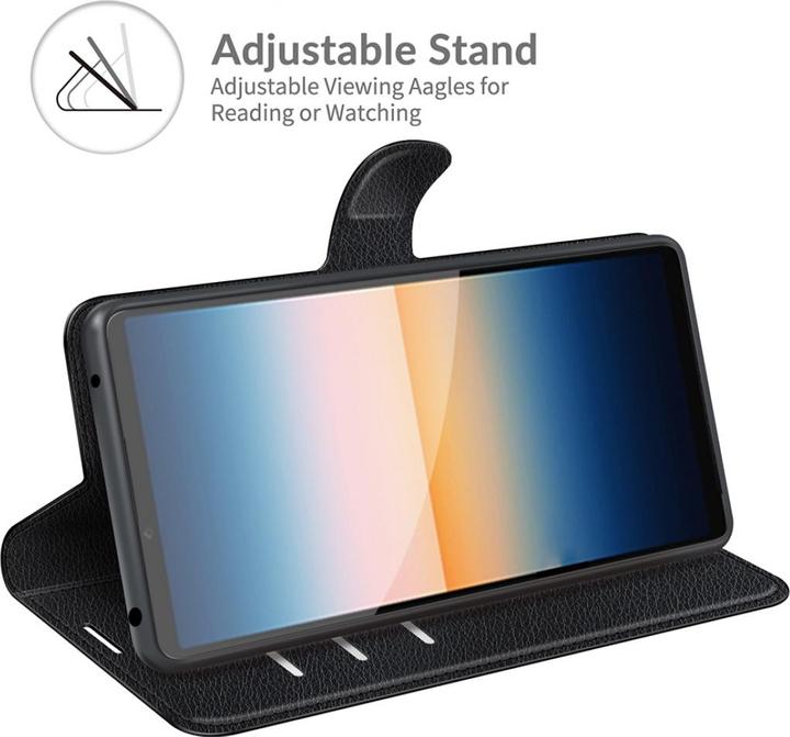 Produktbild Screenguard Sony Xperia 10 III Leather Guard Lederhülle (Sony Xperia 10 III)