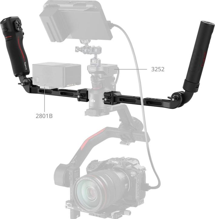 Productafbeelding SmallRig 4327 Focusbediening Dual Grip (Gimbal handvat)
