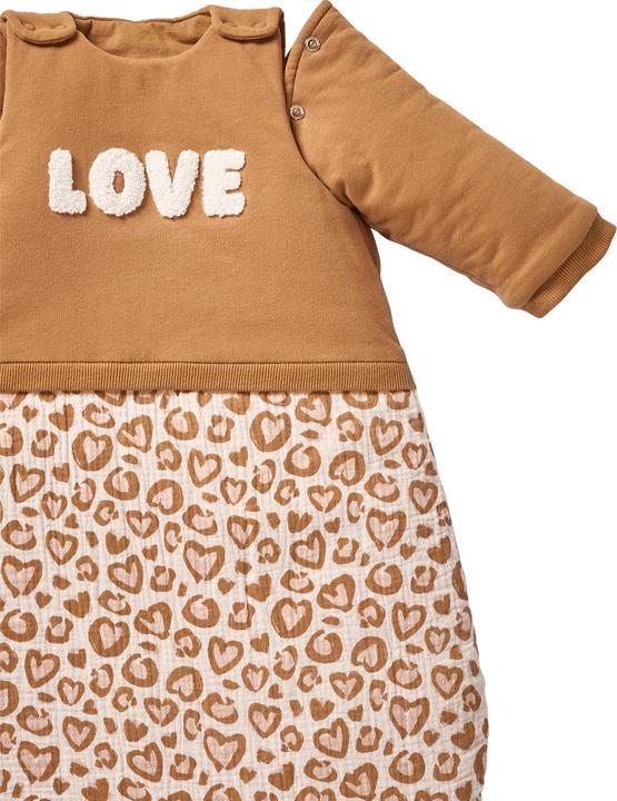Produktbild Vertbaudet Baby Schlafsack mit abnehmbaren Ärmeln LOVELY LEO (104 cm, Winter)