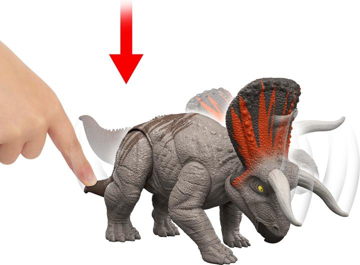 Actual product image Jurassic World - Rebirth Strike Attack - Zuniceratops