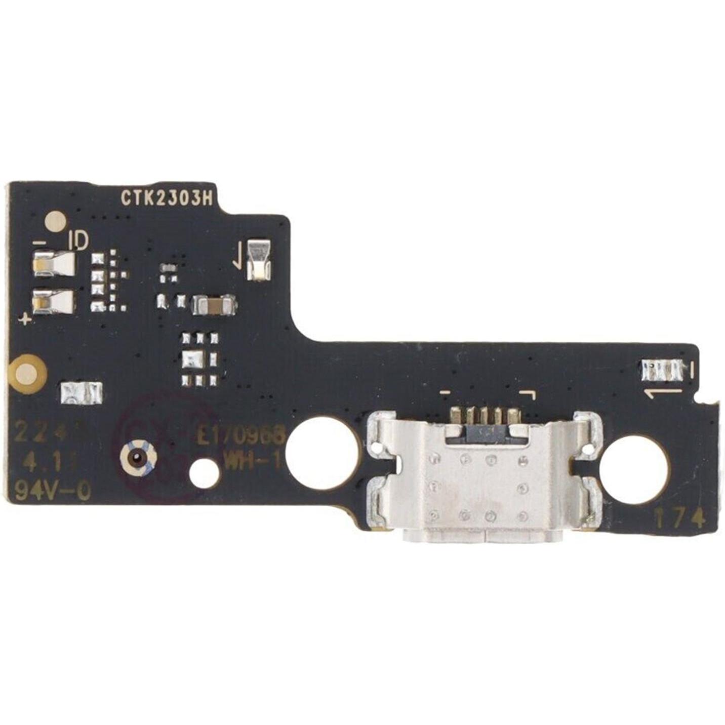 Clappio Ladebuchse Ersatzteil (Xiaomi Redmi 12C), Mobilgerät Ersatzteile, Schwarz