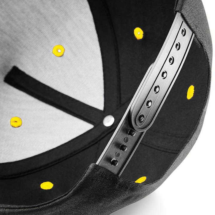 Actual product image Beechfield 5 panel contrast snapback cap (One size)