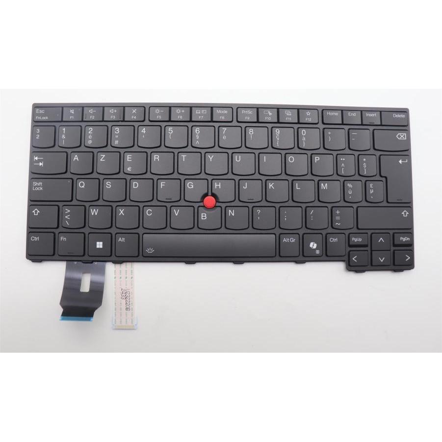 Lenovo NB KYB CS24 FL, Notebook Ersatzteile, Schwarz, Mehrfarbig