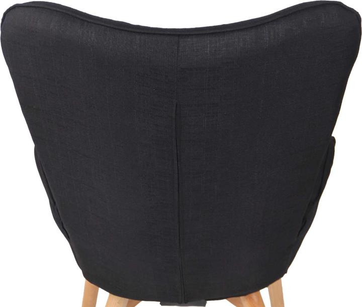 Image du produit CLP Lounger Durham tissu, noir