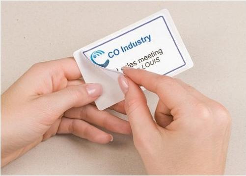 Actual product image Avery Name labels